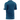 Blue t-shirt with a logo on the sleeve against a white background